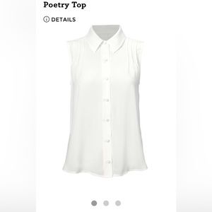 EUC CAbi Poetry top - XL